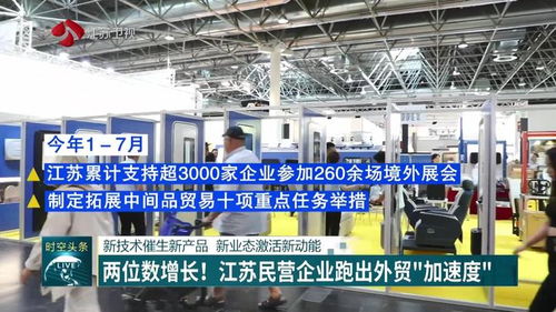 軟件技術服務 江蘇民營企業以兩位數增長跑出外貿新動能